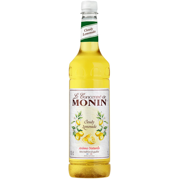 Monin Plastic Cloudy Lemonade Mix 1x1L DDC Foods Ltd