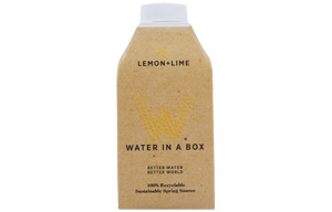 Water in a Box - Lemon & Lime Spring Water - 12x500ml