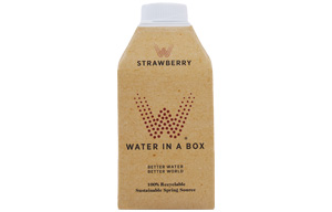 Water in a Box - Strawberry Spring Water - 12x500ml 