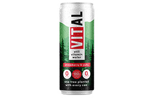 VITAL - Vitamin Water - Strawberry & Yuzu - 12x330ml
