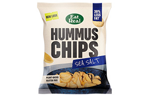 Eat Real - Hummus Chips - Sea Salt - 18x45g