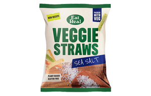 Eat Real - Veggie Straws - Sea Salt - 18x45g