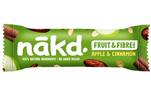 Nakd - Fruit & Fibre - Apple & Cinnamon - 16x44g