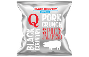 Black Country - Q Pork Crunch - Jalapeno - 15x30g
