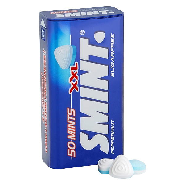 Smint - XXL Tin - 12x12 (38P) - Peppermint - 12x25g