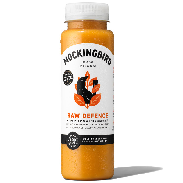 Mockingbird - Cold Pressed Smoothie - Raw Defence - 8x250ml