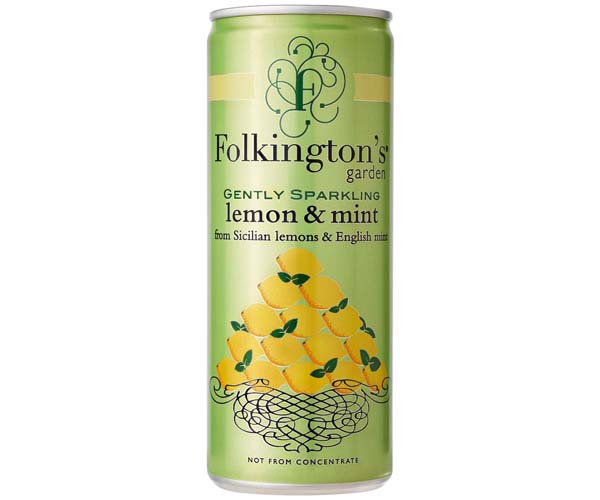 Folkingtons Cans - Lemon & Mint - 12x250ml