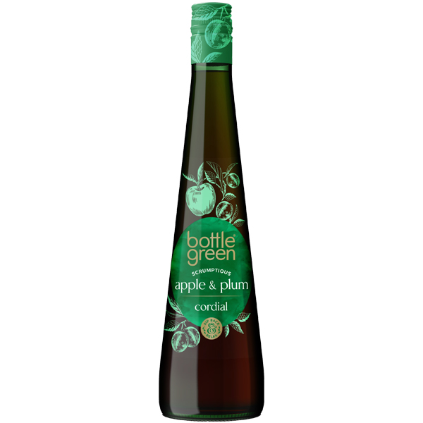 Bottle Green Cordial Coxs Apple & Plum 6x50Cl DDC Foods Ltd