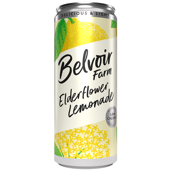 Belvoir Cans - Elderflower Lemonade - 12x330ml