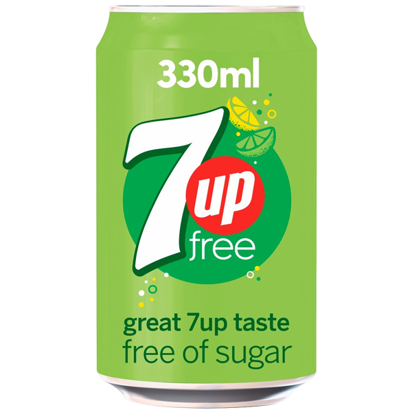 7Up Free - Cans - 24x330ml
