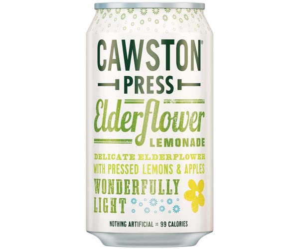 Cawston Press Cans - Elderflower Lemonade - 24x330ml