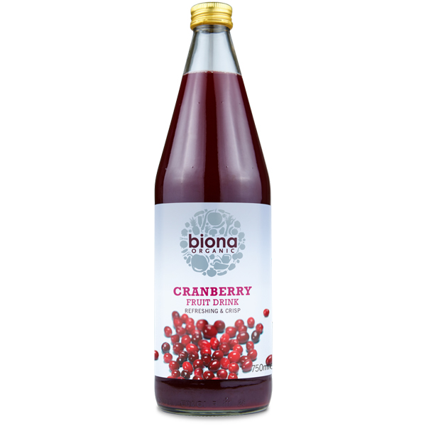 Biona Organic - Cranberry Fruit Drink - 6x750ml