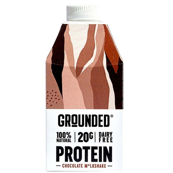Grounded - Plant-based Protein Shake - M*lk Chocolate - 12x490ml