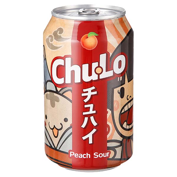 Chu-Lo - Peach Sour Can - 24x330ml