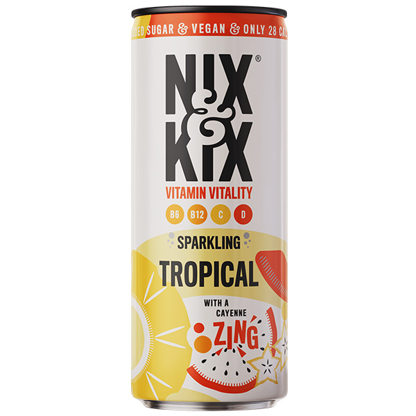 Nix&Kix - Vitamin Vitality - Tropical - 12x250ml