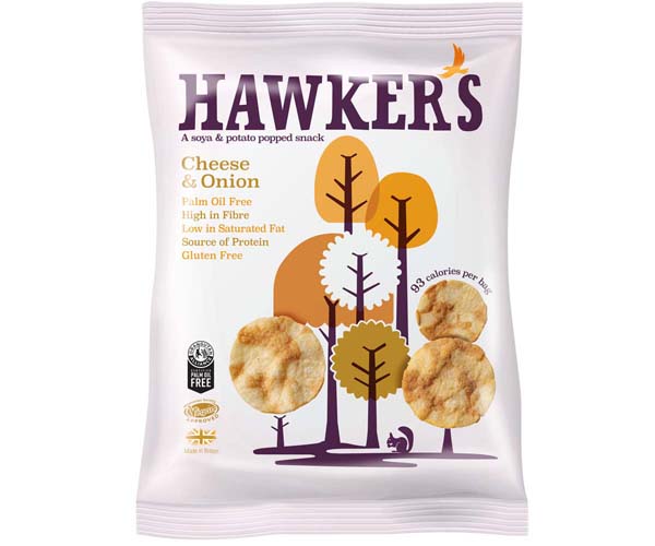 Hawkers - Cheese & Onion - 18x23g