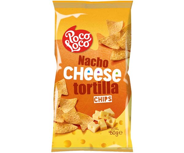 Poco Loco Tortillas - Yellow - Cheese - 12x450g