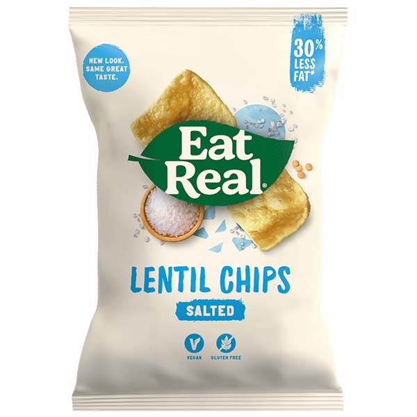 Eat Real - Vending - Lentil - Sea Salt - 24x22G