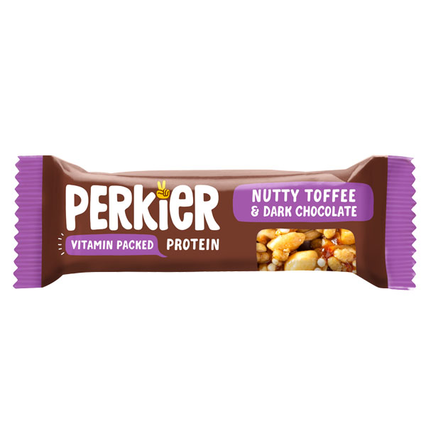Perkier Immune Booster Nutty Toffee & Dark Chocolate - 15x37g