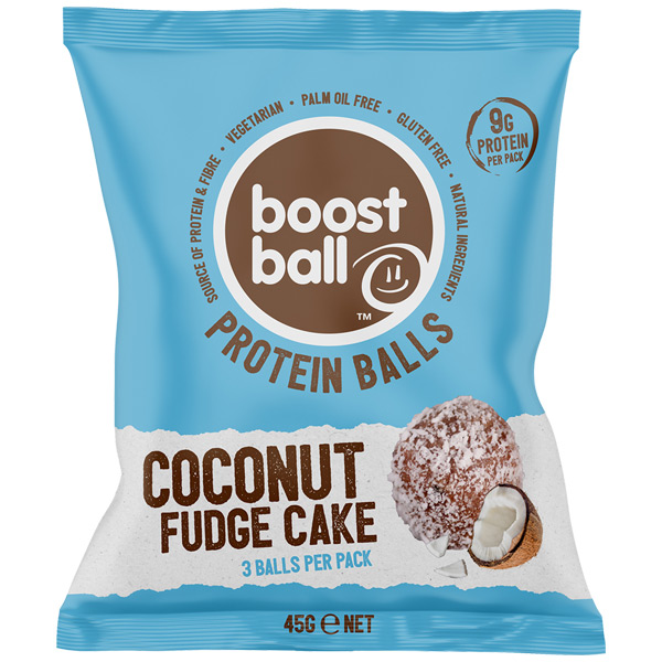 Boostball - Coconut Fudge Cake - 12x42G
