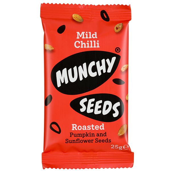 Munchy Seeds - Mild Chilli - 12x25g