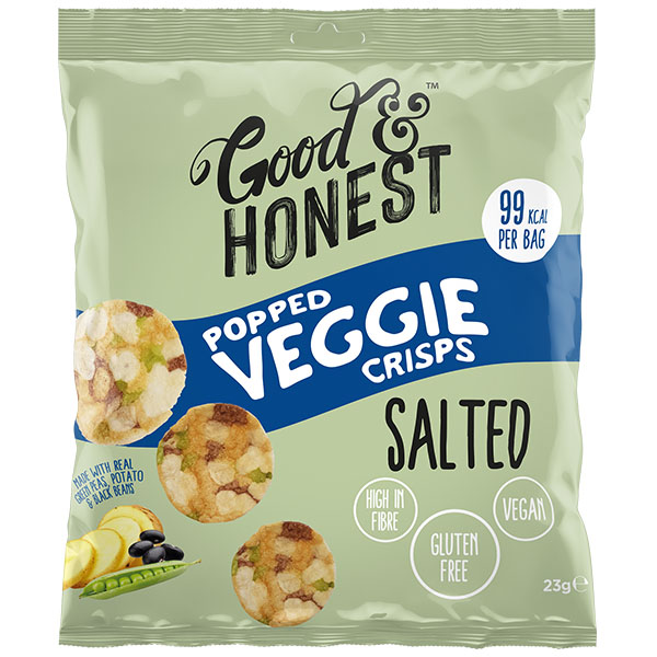 Good & Honest - Popped Veggie - Salted - 24x23g