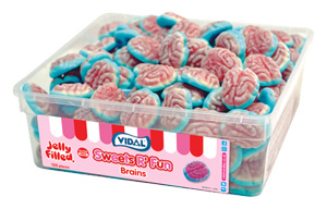 Halloween - Jelly Brains - 1x780g (120 pc)