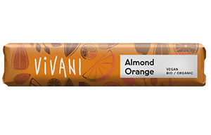 Vivani - Almond/Mandel Orange organic chocolate - 18x35g
