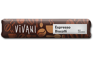Vivani - Espresso Biscotti organic chocolate - 18x40g