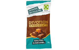 Devotion Chocolate - Salted Caramel Chocolate - 24x25g