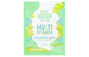 Get More Vits - Multivitamin Gum - Peppermint - 20x14.2g