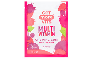 Get More Vits - Multivitamin Gum - Berry - 20x14.2g