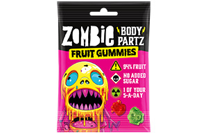 Zombie - Body Partz - Fruit Gummies - 12x35g