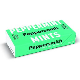 Peppersmith Mints - Peppermint - 12x15g