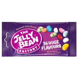 Jelly Bean Factory - 36 Huge Flavours Sachets - 24x50g