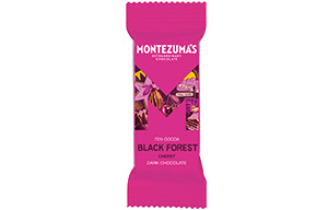 Montezuma - Black Forest - Dark Chocolate with Cherry - 26x25g