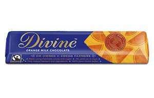 F/T Divine - Orange Milk Choc - 30x35g