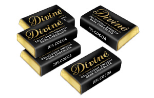 F/T Divine - Mini Bars - Dark Chocolate - 100x4.2g