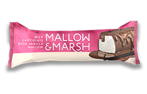 Mallow & Marsh - Vanilla Marshmallow Bar Coated in Milk Chocolate - 12x35g