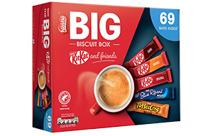 Nestle - Big Biscuit Box, Kitkat & Friends - 69x1