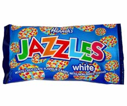 White Chocolate Flavoured Jazzies - 24x40g