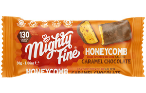 Mighty Fine Honeycomb Bar - Salted Caramel - 15x30g