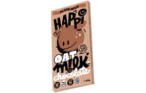 HAPPi Oat M!lk - Plain Chocolate Bar - 15x40g