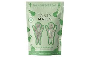 Tasty Mates - Pear Crumble - Vegan - 10x54g