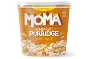 Moma Porridge - Golden Syrup - 12x70g