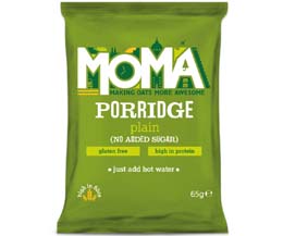 Moma Porridge Sachets - Plain No Sugar - 2x15x65g