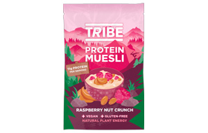 Tribe - Protein Muesli - Raspberry Nut Crunch (Single Serve Sachet) - 8x70g