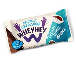 Wheyhey Brownie - Chocolate Coconut - 15x40g