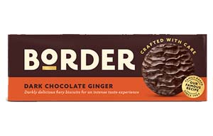 Border Biscuits - Dark Chocolate Gingers - 14x150g