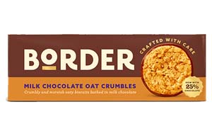 Border Biscuits - Milk Choc Oat Crumbles - 12x150g
